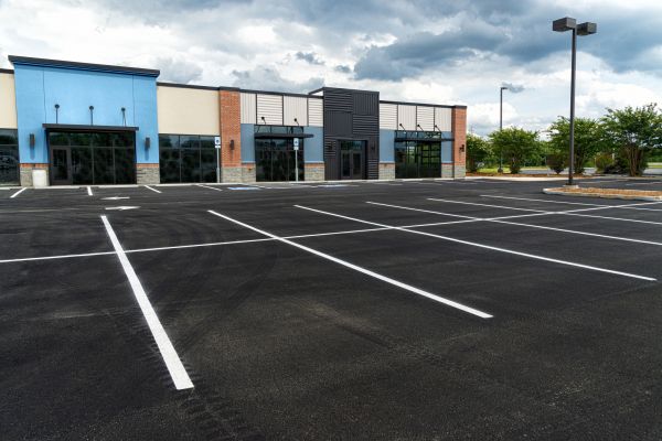 Parking Lot Blacktopping in Parker
